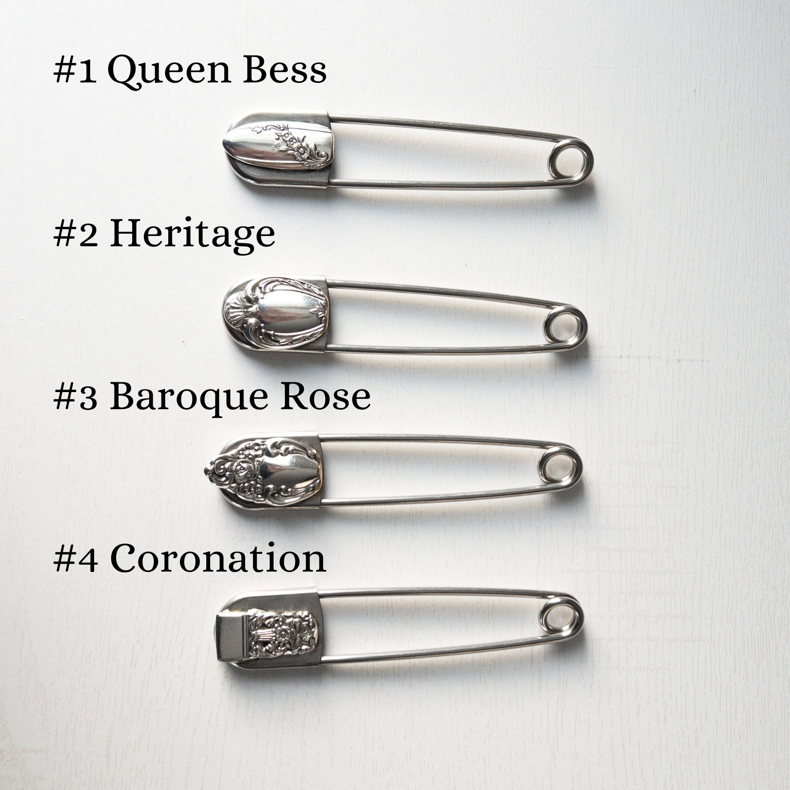 Giant Safety Pin Keychain/Purse Clip | Girl Ran Away with the Spoon