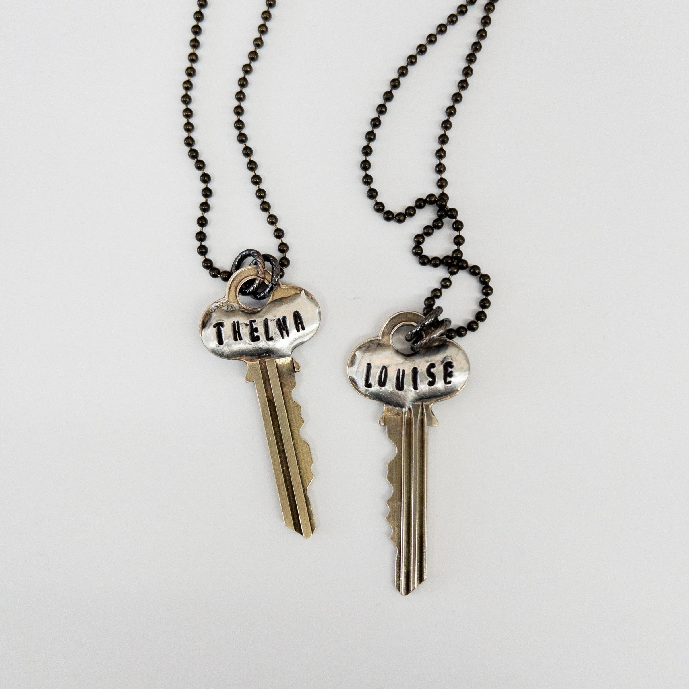 Thelma & Louise Key Necklace
